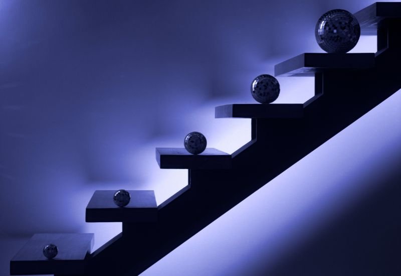 steg for steg male vegger