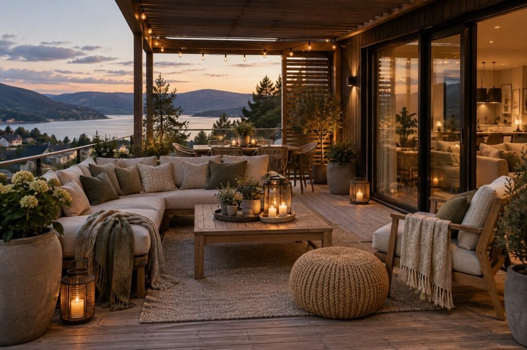 Mer hygge på terrassen
